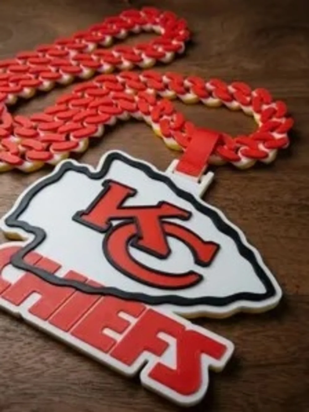 3d Printed Kansas City Chiefs Hype Chain